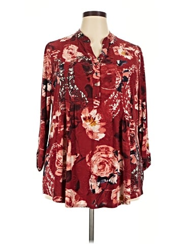 New Directions 3/4 Sleeve Blouse (view 1)