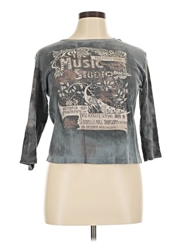 Cactus 3/4 Sleeve T-Shirt (view 1)