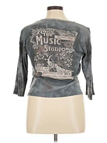 Cactus 3/4 Sleeve T-Shirt (view 2)