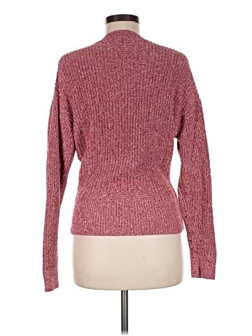 Madewell Marled Ribbed Lace-Up Sweater (view 2)