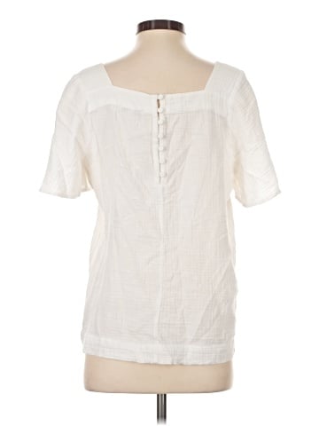 Madewell Lightspun Harlow Square-Neck Top (view 2)