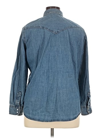 Old Navy Long Sleeve Button-Down Shirt (view 2)
