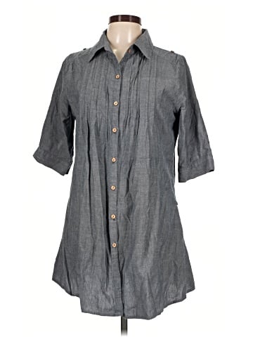 Tramp 3/4 Sleeve Button-Down Shirt (view 1)