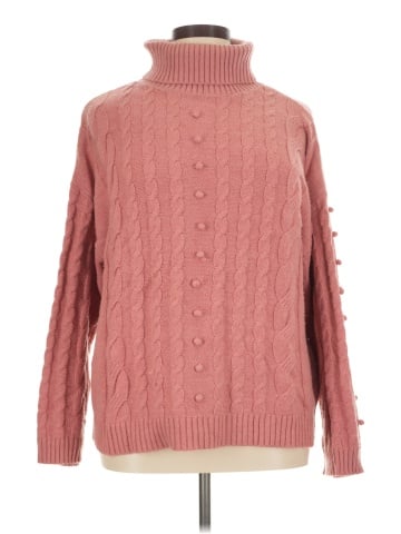 ELOQUII Turtleneck Sweater (view 1)