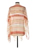 Chico's 100% Polyester Orange Kimono Size L (estimated) - photo 2