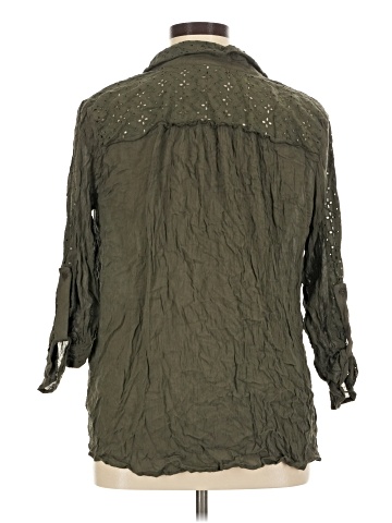 Knox Rose 3/4 Sleeve Button-Down Shirt (view 2)