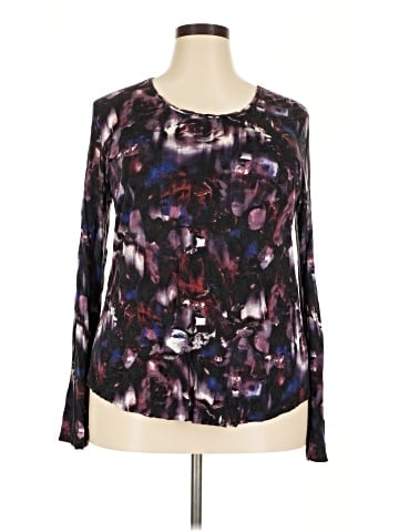 Simply Vera Vera Wang Long Sleeve Blouse (view 1)