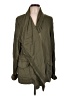 Bongo 100% Rayon Green Jacket Size 10 - photo 1