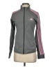 Adidas 100% Polyester Gray Track Jacket Size S - photo 1