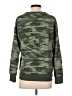 Splendid Camo Green Pullover Sweater Size S - photo 2