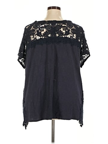 Adiva Short Sleeve Blouse (view 2)