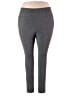 Torrid Gray Active Pants Size 3X Plus (3) - photo 1