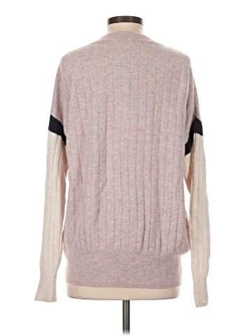 Madewell Striped Bowden Henley Sweater in Coziest Yarn (view 2)