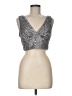 Lulus Silver Tank Top Size M - photo 1