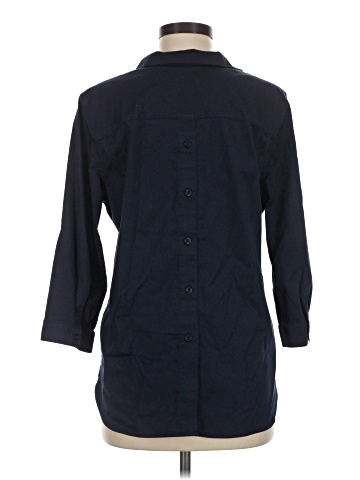 Chico's 3/4 Sleeve Button-Down Shirt (view 2)