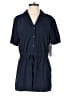 Athleta Solid Blue Romper Size S (petite) - photo 1