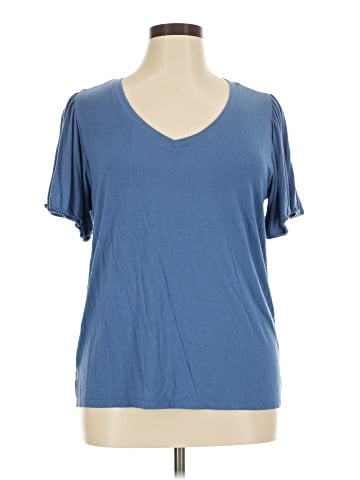 Ann Taylor LOFT Outlet Short Sleeve T-Shirt (view 1)
