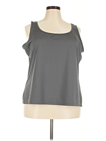 Elisabeth by Liz Claiborne Sleeveless T-Shirt (view 1)