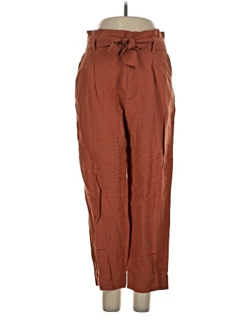 Madewell Linen-Blend Paperbag Pants (view 1)