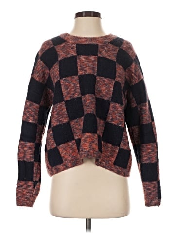 Madewell Checkered Pullover Sweater (view 1)