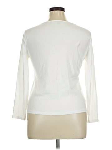 Ann Taylor 3/4 Sleeve T-Shirt (view 2)