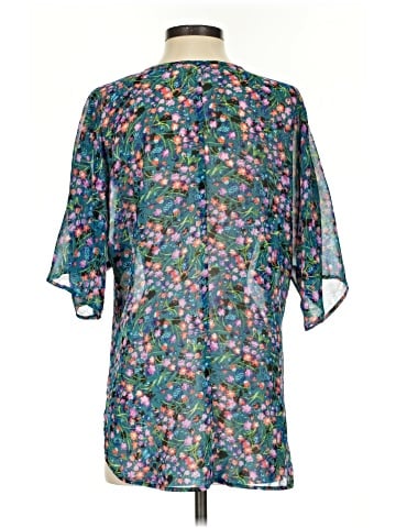 WAYF Short Sleeve Blouse (view 2)