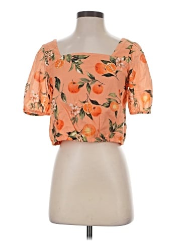 Ann Taylor LOFT Short Sleeve Blouse (view 1)