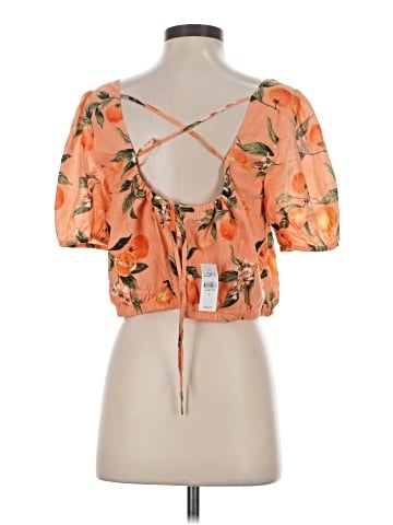 Ann Taylor LOFT Short Sleeve Blouse (view 2)