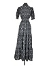 Max Studio Paisley Gray Casual Dress Size XS - photo 2