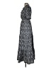 Max Studio Paisley Gray Casual Dress Size XS - photo 5