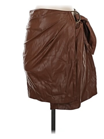 Bailey 44 Faux Leather Skirt (view 1)