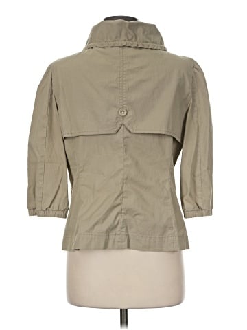 Ann Taylor LOFT 3/4 Sleeve Button-Down Shirt (view 2)