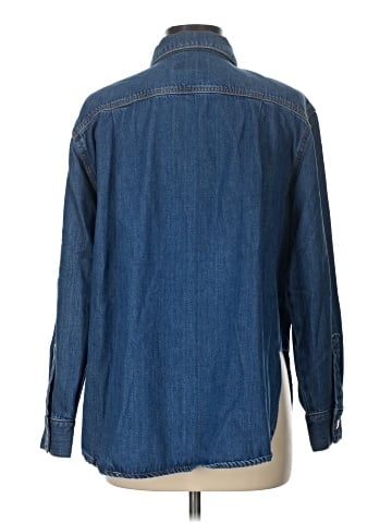 Ann Taylor LOFT Long Sleeve Button-Down Shirt (view 2)