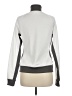Brooks 100% Polyester Graphic White Track Jacket Size M - photo 2