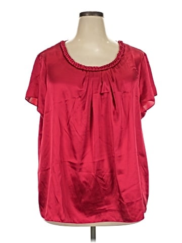 Jones New York Collection Short Sleeve Blouse (view 1)