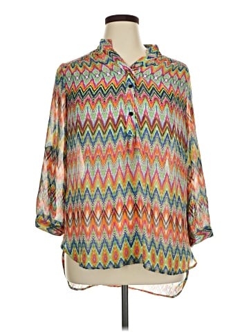 Tacera 3/4 Sleeve Blouse (view 1)