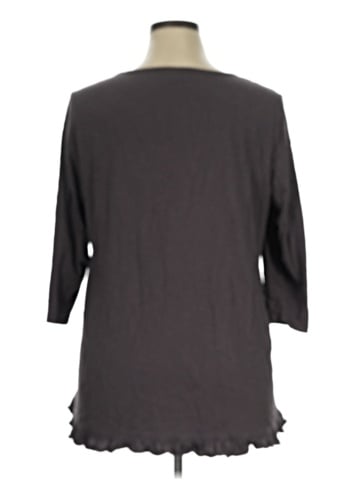 LOGO by Lori Goldstein 3/4 Sleeve T-Shirt (view 2)