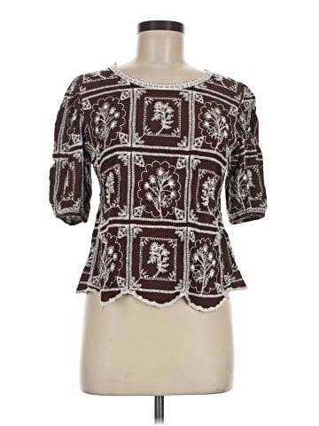 Solitaire Short Sleeve Blouse (view 1)