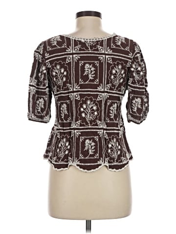 Solitaire Short Sleeve Blouse (view 2)