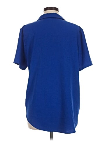 Hilary Radley Short Sleeve Blouse (view 2)