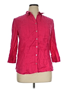 Charter Club 3/4 Sleeve Button-Down Shirt (view 1)