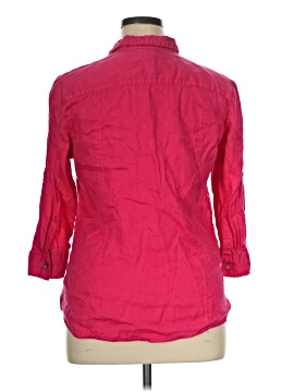Charter Club 3/4 Sleeve Button-Down Shirt (view 2)