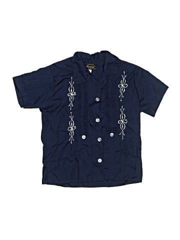 Colecciones y Disenos Short Sleeve Button-Down Shirt (view 1)