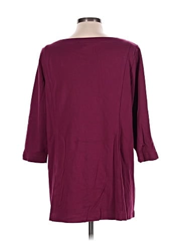 J.Jill 3/4 Sleeve T-Shirt (view 2)