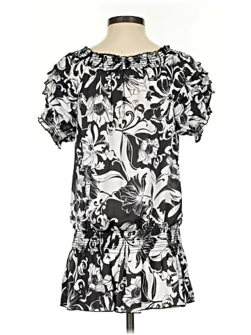 Essentials by Milano Short Sleeve Blouse (view 2)