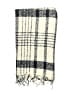 Gap 100% Polyester Plaid Ivory Scarf One size - photo 2