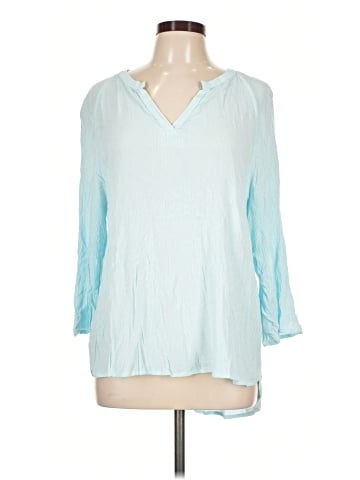 Chico's 3/4 Sleeve T-Shirt (view 1)