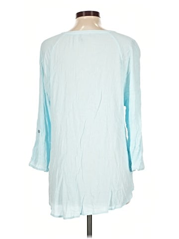 Chico's 3/4 Sleeve T-Shirt (view 2)
