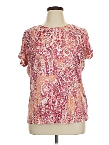 Gloria Vanderbilt Short Sleeve Blouse (view 1)