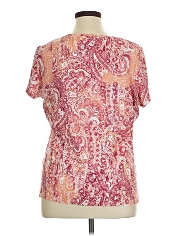 Gloria Vanderbilt Short Sleeve Blouse (view 2)